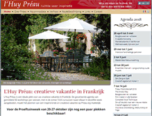 Tablet Screenshot of preau.nl